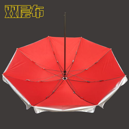 戶外遮陽(yáng)傘太陽(yáng)傘沙灘傘大號(hào)擺攤傘地?cái)倐銖V告?zhèn)愣ㄗ鲇∷?3米雙骨